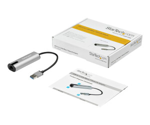 StarTech.com US2GA30 USB LAN Adapter (USB-A auf Gigabit Network / RJ45 Adapter, 2.5 GBASE-T)