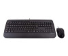 V7 CKU300DE - keyboard and mouse set - USB - Qwertz