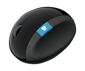 Microsoft Sculpt Ergonomic Mouse - Mouse - 7 keys - wireless - 2.4 GHz - Wireless recipient (USB)