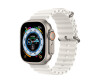 Apple Watch Ultra - 49 mm - Titan - intelligente Uhr mit Ocean band
