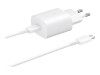 Samsung Fast Charging Wall Charger EP-TA800 - Netzteil - 25 Watt - 3 A - Ultra Fast Charge (24 pin USB-C)