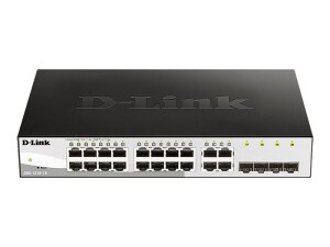 D-Link Web Smart DGS-1210-16-Switch-Managed