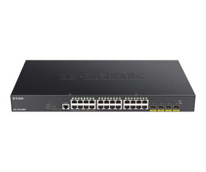 D-Link DGS 1250-28XMP - Switch - L3 Lite - Smart - 24 x 10/100/1000 (PoE)