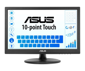 ASUS VT168HR - LED-Monitor - 39.6 cm (15.6")