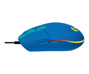 Logitech Gaming Mouse G102 LightSync - Mouse - for right...