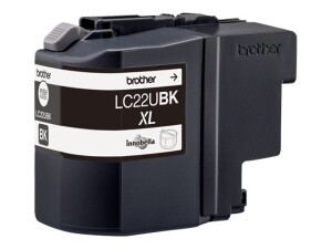 Brother LC22UBK - XL - Schwarz - original - Tintenpatrone