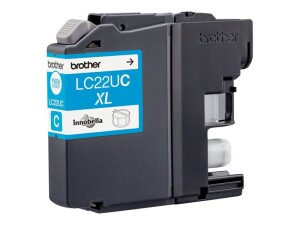 Brother LCLC22UC - XL - Cyan - original - Tintenpatrone