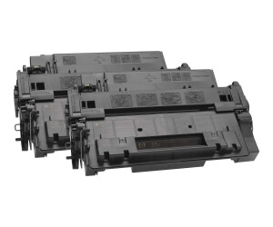 HP 55X - 2er-Pack - Hohe Ergiebigkeit - Schwarz - original - LaserJet - Tonerpatrone (CE255XD)
