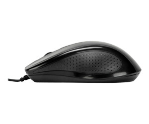 Targus full -size - mouse - antimicrobial - optically