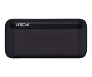 Micron Crucial X8 - SSD - 2 TB - External (portable) - USB 3.2 Gen 2 (USB -C connector)
