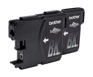 Brother LC1100BKBP2 - 2er-Pack - Schwarz - original
