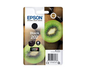 Epson 202 - 6.9 ml - black - original - blister packaging