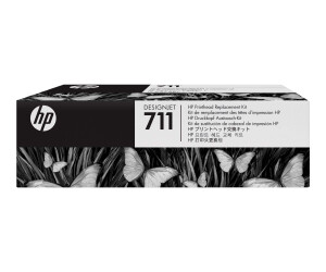 HP 711 - Schwarz, Gelb, Cyan, Magenta - Druckkopf