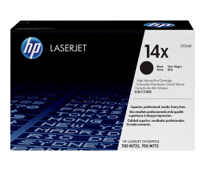 HP 14X - Hohe Ergiebigkeit - Schwarz - original -...