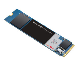 Sandisk Ultra 3D - SSD - 500 GB - Intern - M.2 2280 - PCIe 3.0 x4 (NVME)