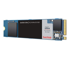 SanDisk Ultra 3D - SSD - 500 GB - intern - M.2 2280 -...