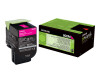 Lexmark 802M - Magenta - original - Tonerpatrone LCCP, LRP