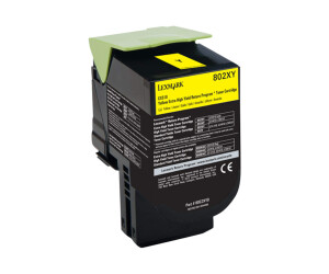 Lexmark 802xy - particularly high productive - yellow
