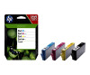HP 364 - 4er-Pack - Schwarz, Gelb, Cyan, Magenta