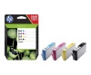 HP 364 - 4er-Pack - Schwarz, Gelb, Cyan, Magenta