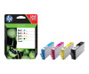 HP 364XL - 4er-Pack - Hohe Ergiebigkeit - Schwarz, Gelb, Cyan, Magenta