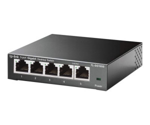 TP -Link TL -SG105S - Switch - 5 x 10/100/1000