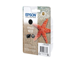 Epson 603 - 3.4 ml - black - original - blister packaging