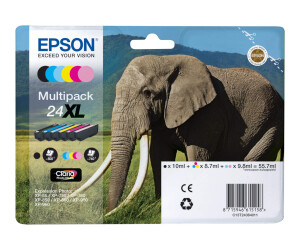 Epson 24XL Multipack - 6er-Pack - 55.7 ml - XL