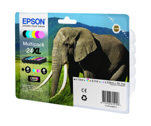 Epson 24XL Multipack - 6 -pack - 55.7 ml - XL