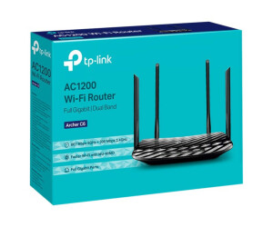 TP-Link Archer C6-Wireless Router-4-Port Switch