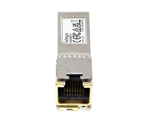 StarTech.com HP 813874-B21 kompatibles SFP+ Transceiver Modul - 10GBase-T - MSA konform - RJ45 SFP+ Modul - 10GBase-T - 30m mit CAT6a - SFP+-Transceiver-Modul (gleichwertig mit: HP 813874-B21)