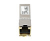 StarTech.com HP 813874-B21 kompatibles SFP+ Transceiver Modul - 10GBase-T - MSA konform - RJ45 SFP+ Modul - 10GBase-T - 30m mit CAT6a - SFP+-Transceiver-Modul (gleichwertig mit: HP 813874-B21)