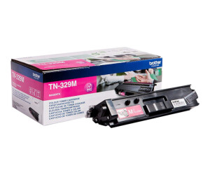 Brother TN329M - Magenta - original - toner cartridge