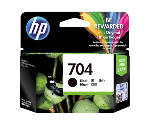 HP 704 - Schwarz - original - Tintenpatrone