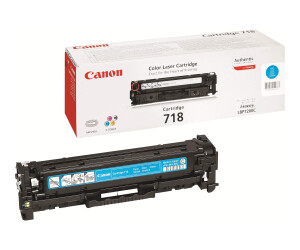 Canon 718 Cyan - Cyan - original - Tonerpatrone