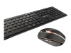 Cherry DW 9100 SLIM - Tastatur-und-Maus-Set - kabellos