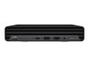HP Pro 400 G9 - Mini - Core i5 12500T / 2 GHz - RAM 16 GB - SSD 512 GB - NVMe, HP Value - UHD Graphics 770 - 1GbE, Bluetooth 5.2, Wi-Fi 6E - WLAN: Bluetooth 5.2, 802.11a/b/g/n/ac/ax (Wi-Fi 6E)