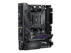 ASUS ROG Crosshair VIII Impact - Motherboard - ATX - Socket AM4 - AMD X570 Chipsatz - USB-C Gen2, USB 3.2 Gen 1, USB 3.2 Gen 2 - Gigabit LAN, 2.5 Gigabit LAN - HD Audio (8-Kanal)