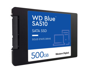 WD Blue SA510 WDS500G3B0A - SSD - 500 GB - intern - 2.5" (6.4 cm)
