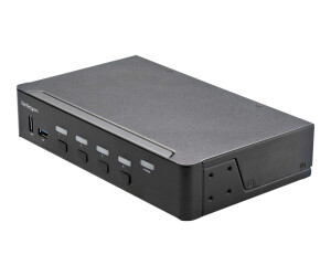 StarTech.com 4 Port HDMI KVM Switch - Einzelmonitor 4K...
