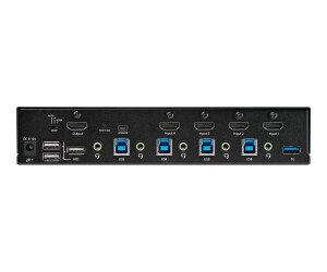 Startech.com 4 Port HDMI KVM Switch - single monitor 4K...