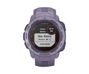 Garmin Instinct Solar - Sportuhr mit Band - Silikon