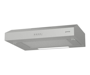 Gorenje Essential WHU629ES/S - Bonnet - Standard - Width: 59.6 cm - Depth: 46.8 cm - suction and return (with an additional return set)