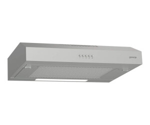 Gorenje Essential WHU629ES/S - Bonnet - Standard - Width: 59.6 cm - Depth: 46.8 cm - suction and return (with an additional return set)