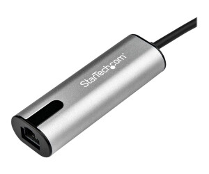 StarTech.com US2GC30 USB LAN Adapter (USB-C auf Gigabit Network / RJ45 Adapter, 2.5 GBASE-T)