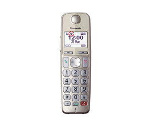 Panasonic KX -TGE260 - cordless phone - answering machine with phone number/knocking function