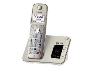 Panasonic KX-TGE260 - Schnurlostelefon - Anrufbeantworter mit Rufnummernanzeige/Anklopffunktion