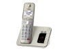 Panasonic KX-TGE260 - Schnurlostelefon - Anrufbeantworter mit Rufnummernanzeige/Anklopffunktion