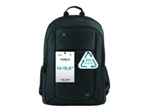 Mobilis TheOne Briefcase 14-15.6&quot;Blue zip -30% RECYCLED