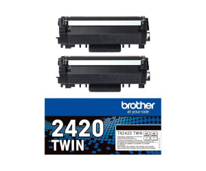 Brother TN2420 Twin - 2 -pack - high productive